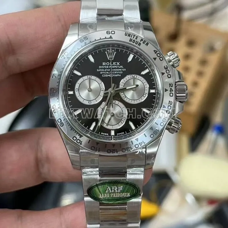 Rolextop-tier watch ARF Factory40mmDaytona4131movementfront live photo