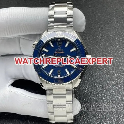 top-tier watch VS FactorySeamasterblue dial8800 mechanical 39.5mmfront live photo