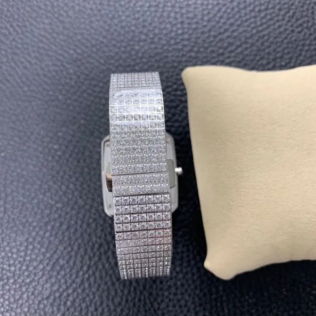 Top Piaget women's watch, white dial, steel strap, extraordinary treasure series, full diamond watch, detailed images