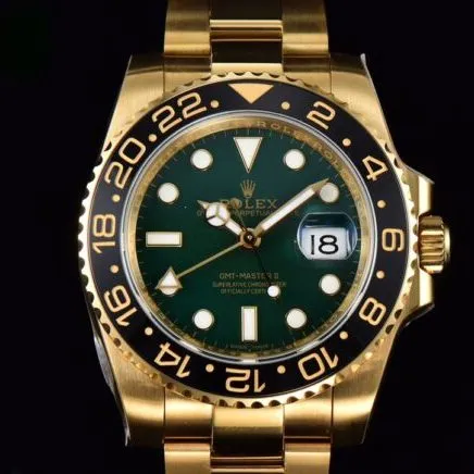top-tiersuper cloneＶ9Rolexgreen dialGMT-MasterGMT full series watch clasp picture