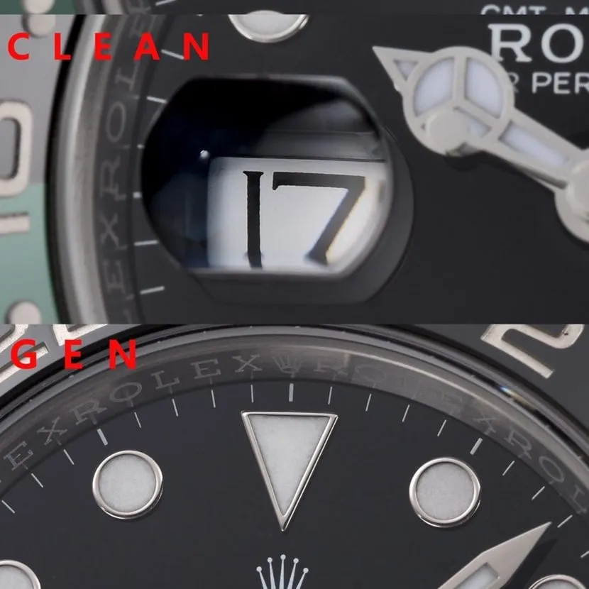 C factory GMT-Master type IIRolex1:1replica watch M126720VTNR-0001 comparison genuine review side comparison chart