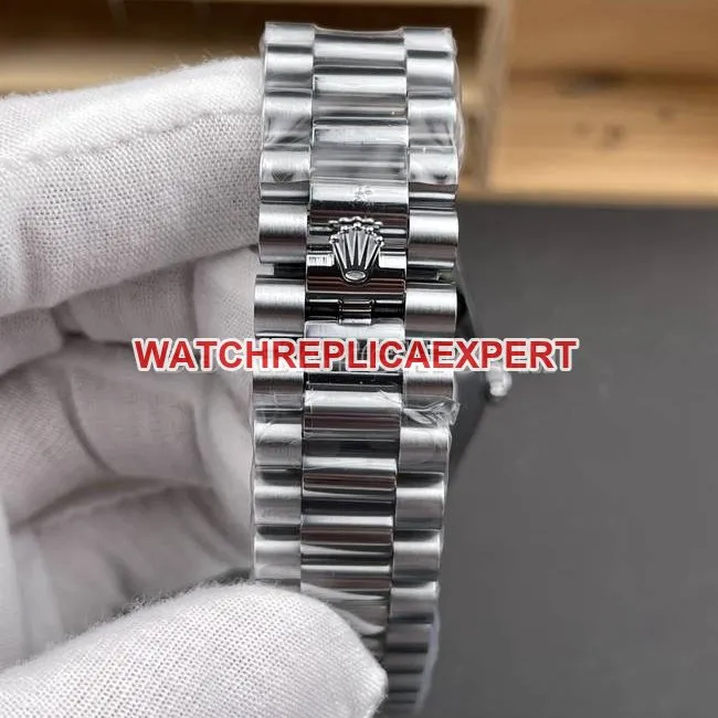 top-tier watch CBD factory Day-DateRolex3255 mechanical black dial40mmfront live photo