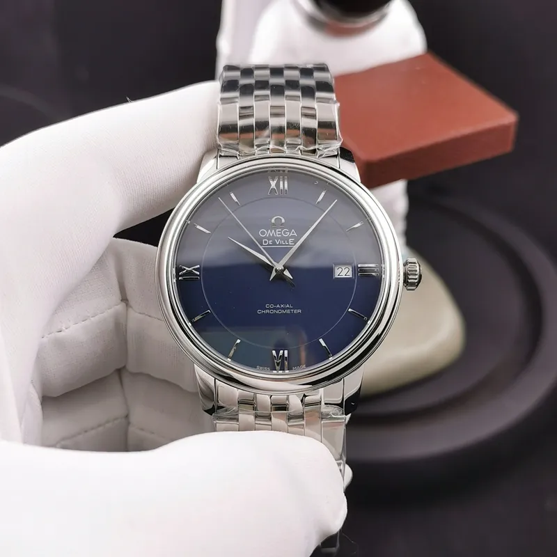 Omega De Ville 424.10.40 Blue Dial