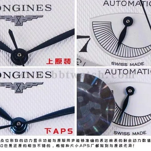 APS factory Longinestop-tier famous craftsman series L2.666.4.78.6 dynamic display comparison Genuine evaluation movement comparison chart