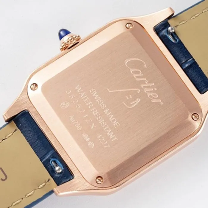 Cartier Santos Couple's Watch New Masterpiece Front View