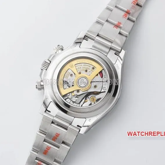 clean factory 2024 new Rolex top collectible watches Daytona ice blue di back 4131 automatic mechanical movement 72 hours