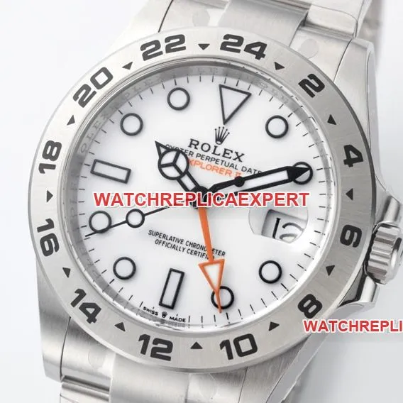 VS FactoryRolex explorer top-tier replica2024 new white dial226570front live photo