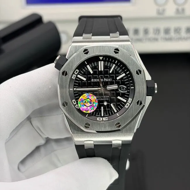collectible watch APS factory Royal Oak offshore Audemars Piguetblack dial15710front live photo
