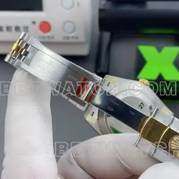 1:1replica watch log VS FactoryRolexwhite dial3235 mechanical 36mm wearing live photos