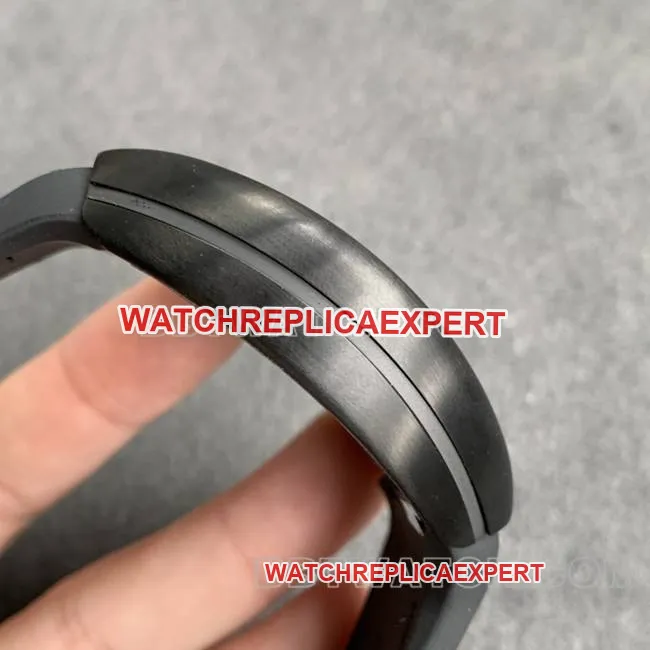 Frank Muller ABF factory collectible watch V45 black dial black shell leather braceletclasp live photos