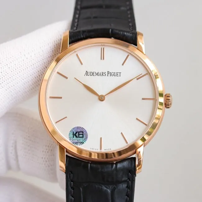 top-tier replicaAudemars PiguetJULES AUDEMARS series rose gold steel case movement picture