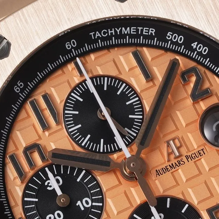 Audemars Piguet ceiling 1:1replica watch,apf offshore watch,detail shots