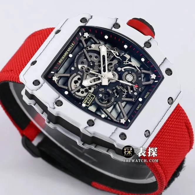 Richard Mille1:1replica watch,bbrRM 35-01replica watch,front live photo
