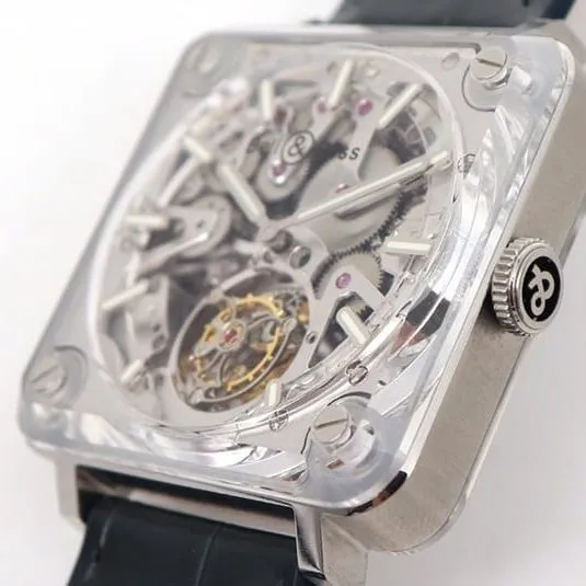 watch BBR Bell & Ross new BR-X2tourbillonv2 upgraded version full of technology front view