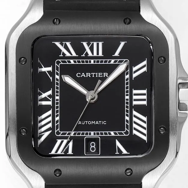 Cartier Santos WSSA0039 AF Factory: Black
