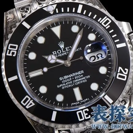 RolexBlack Submariner factory high-quality hand-carved gold men's watch_price_style picture_quality how positive