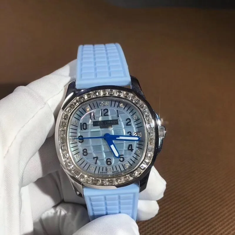 Patek Philippeladies' watch18kwhite gold with T square diamond 35mmclasp picture