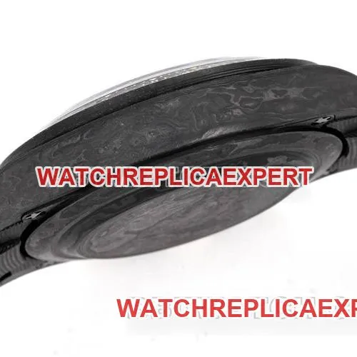 collectible watches Ditonner TWF factory Rolex carbon fiber gold 4802 movement front actual photo
