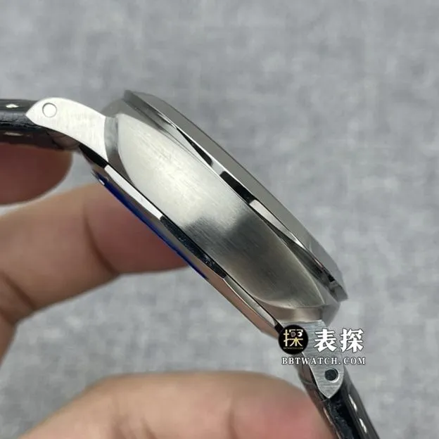 VS FactoryPanerai Lumino PAM01312top-tier 1:1high-quality watch men's black dialleather strap picture and price front live photo