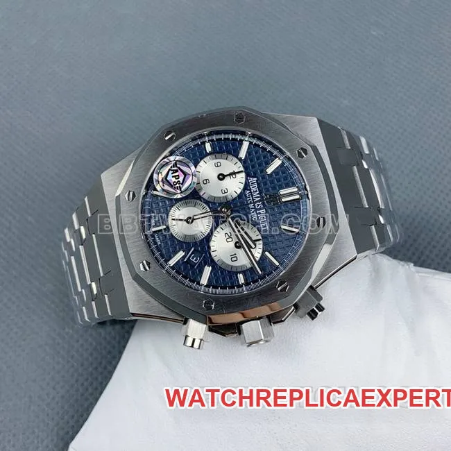 top-tier watch Royal OakAPS factory Audemars Piguetblue dial26331front live photo