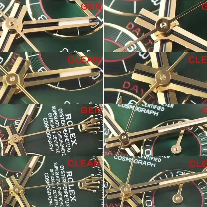 Rolex ceiling watch, C factory Daytonareplica watch, front comparison picture