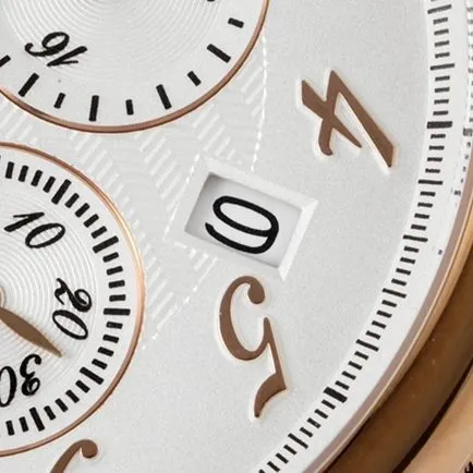 Top Hermès men's watch with white dial, brown strap, quartz movement, and leather strap, front view.