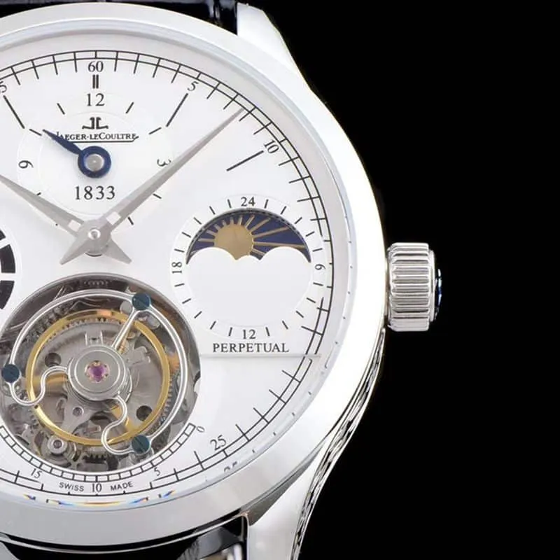 Jaeger-LeCoultrehigh-quality watch master series Q5046520 automatic genuine tourbillon men's watch movement picture