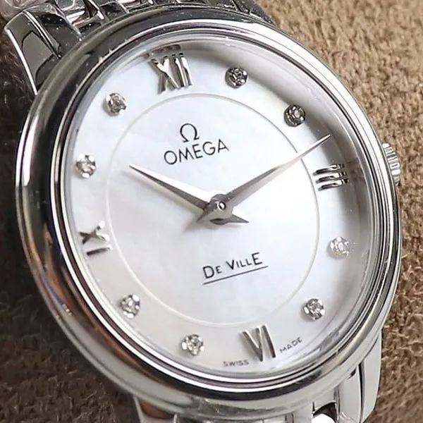 Omegareplica Diefei ladies watch quartz series watch 27.4mm front view
