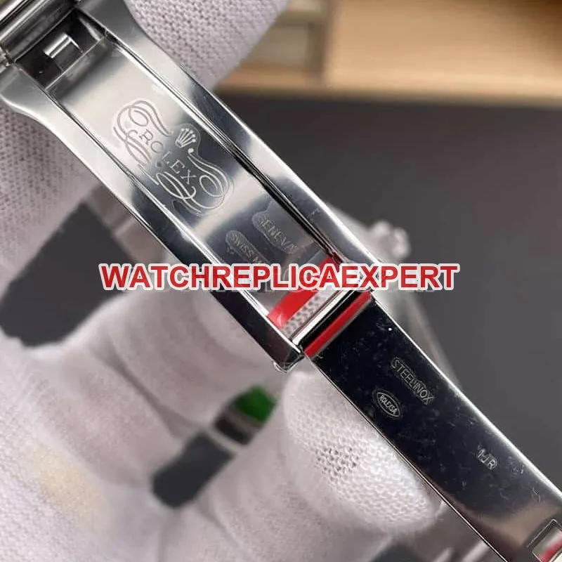 VSRolex magnetic type 1:1top-tier replicablue dial116400front live photo