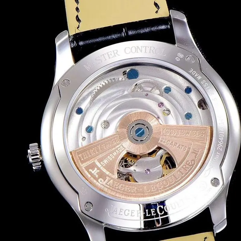 Jaeger-LeCoultre watch master 1662451 series Cal798 automatic genuine tourbillon men's watch side view