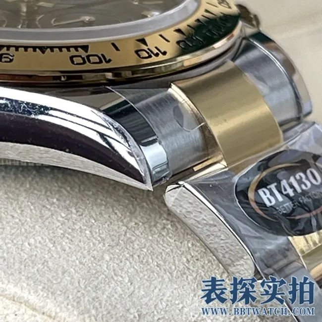 BT factory Rolex Daytona top-tier yellow gold men's watch_price_picture_how is the quality front