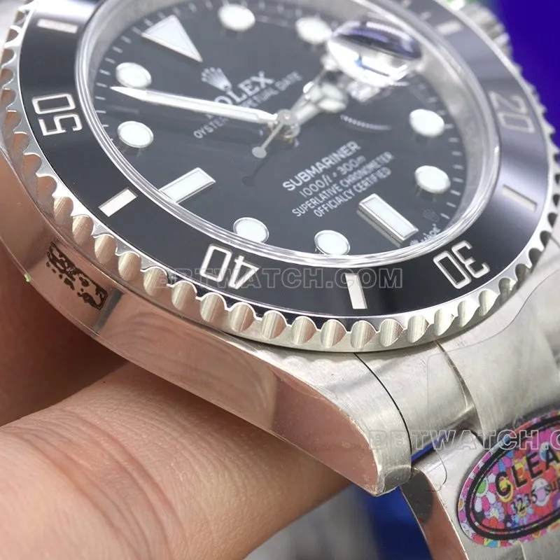 Rolex Submariner Top C Factory Black Aqua Ghost 41mm 3235 Movement Men's Watches