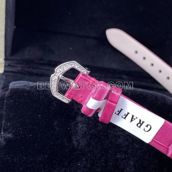 top-tier watch Graf VCA factory sapphire crystaldiamond33mmquartz movementcaseback live photo