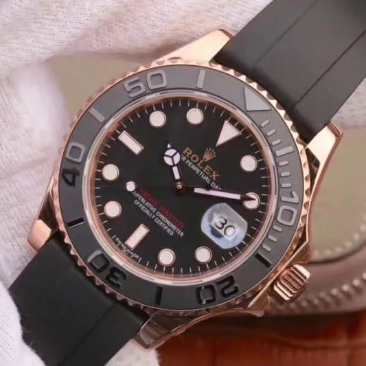 V9Rolex Gold Yacht-Master Series 116655 Watch Authenticity Review Price Chart