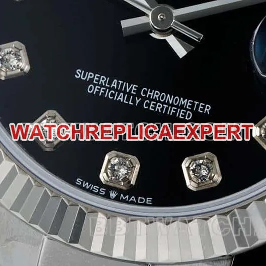 ARF FactoryRolex log top-tier 1:1high-quality replicablack dial31mm three grid link 278274front live photo