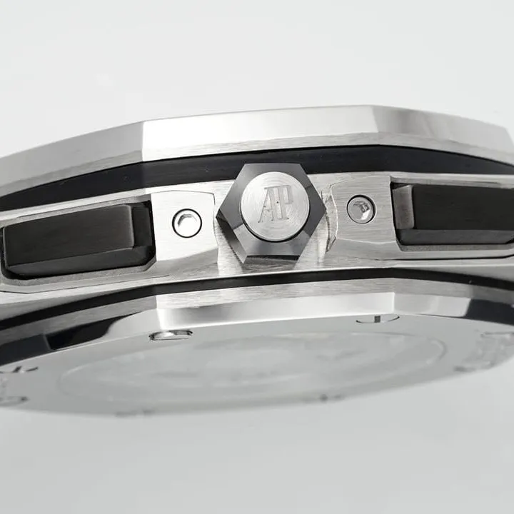 Audemars Piguet ceiling classic watch, apf offshore watch, detail shots