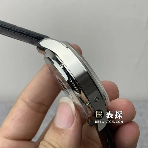 YL factory IWC watch men's Portugal top-tier watch white dialtourbillonleather strap model pictures and prices front live photo