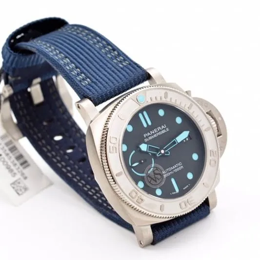 VS Factorytop-tier replicaPanerai new PAM985 diameter 47MM resin fiber cloth watch front view