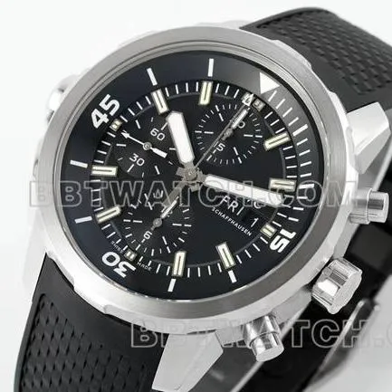 collectible watch APS factory marine timepiece IWCblue dial7750 mechanical front live photo
