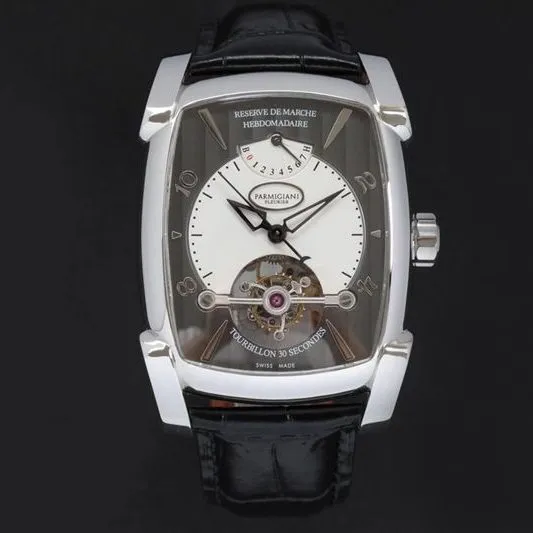 Parmigiani Fleurier watch tourbillonmovement watch front view