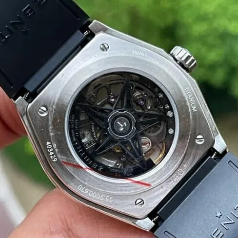Big factory high-quality replicaLF Zenith DEFY series new upgraded version of Land Rover's iconic flower wheel high-value hollow men's watch bracelet picture