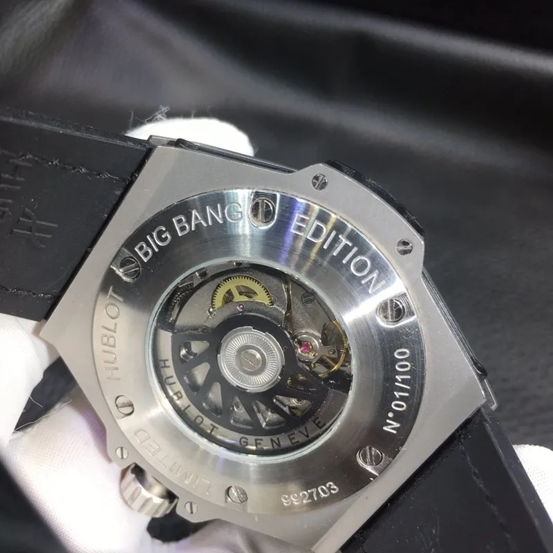 Hublot tattoo real gold South African real diamond mechanical watch clasp picture