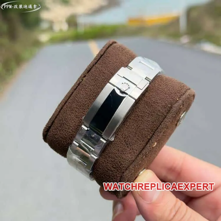 PPMRolexDaytonatop-tier 1:1super hollow dialdiamond bezelsteel bracelet front live photo