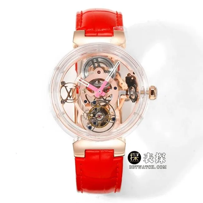 Louis Vuitton watch, RM men's watch, front live photo