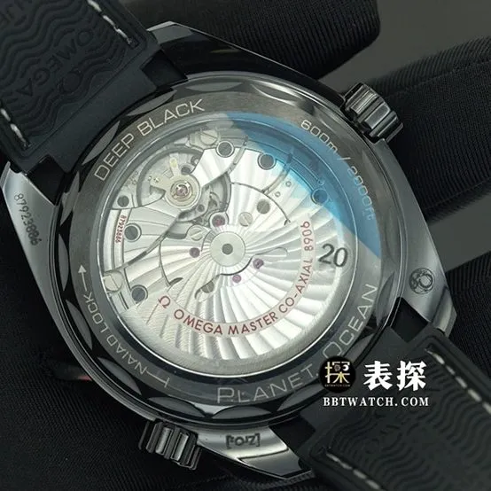 Omega top watch, VS Seamaster watch, front actual photo