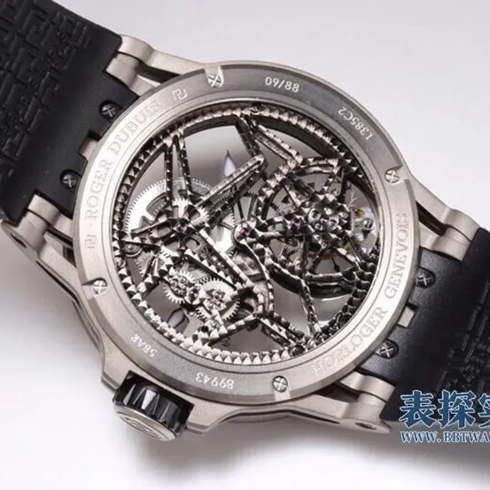 Roger Dubuis top-tier watch, bbr king watch, detail shots