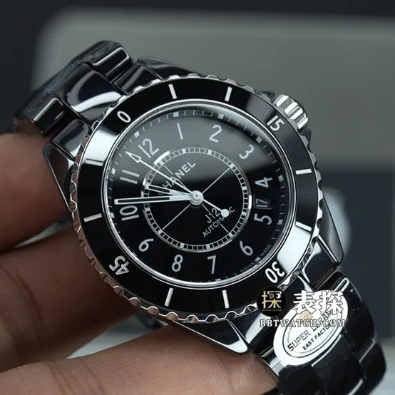 EAST factory ChanelJ12top-tier 1:1high-quality watch ladies black dialsteel bracelet model pictures and prices front live photo