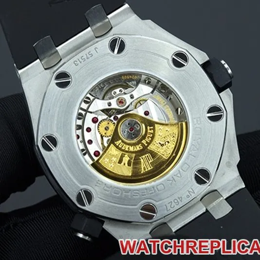 Audemars Piguet15710 Royal Oak Offshore Translucent Lume Mechanical Watch Front View