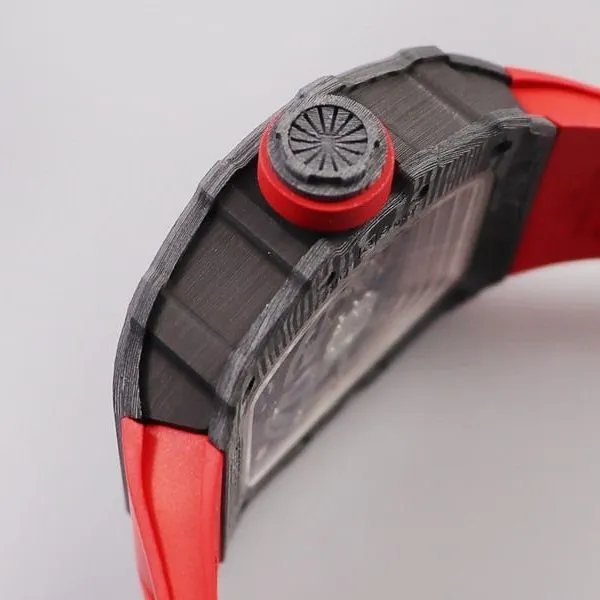 Richard MillereplicaRM035-2 carbon fiber lightweight high quality watch front view