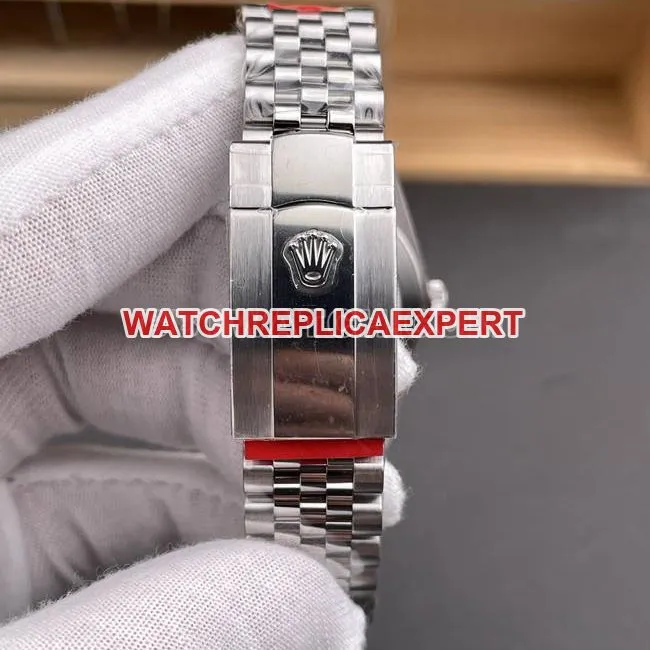 Watch VS Factory Log Rolexwhite dial3235 Mechanical 41mmside live photo
